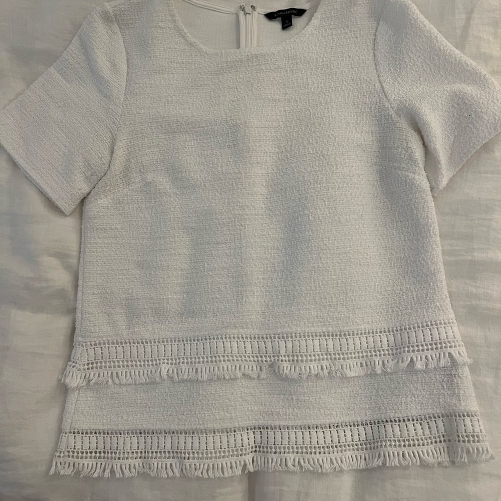 Banana Republic white work top
